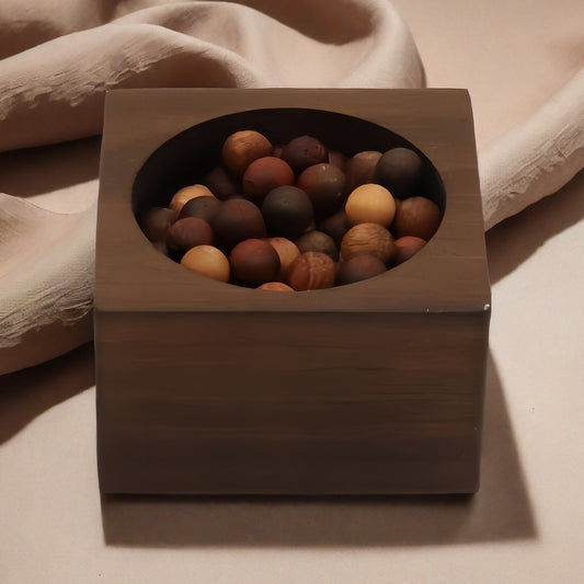 Walnut Wood Balls Portable Aroma Diffuser